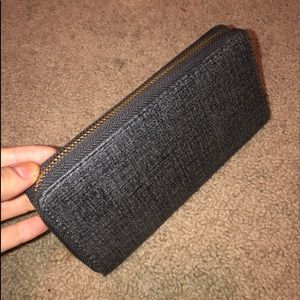 Gray wallet